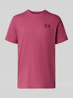 Koszulki męskie - T-shirt z nadrukiem z logo - miniaturka - grafika 1
