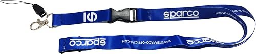 Sparco LANYARD OFFICJALNY NIEBIESKI, Wielobarwny, 42/50 EU