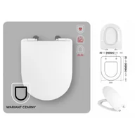 Deski sedesowe - CEDO 537137 NYX SLIM Deska wc wolnoopadająca - miniaturka - grafika 1
