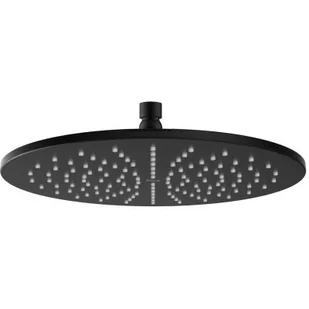 Roca Rainsense deszczownica 30 cm okrągła czarny szczotkowany A5B3950NM0 - Deszczownice - miniaturka - grafika 1