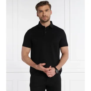 Emporio Armani Polo | Regular Fit - Koszule męskie - miniaturka - grafika 1