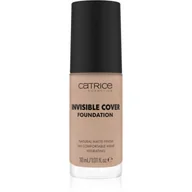 Podkłady do twarzy - Catrice Invisible Cover Foundation, podkład kryjący, 020N, 30ml - miniaturka - grafika 1