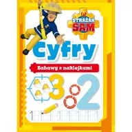 Książki edukacyjne - Strażak Sam. Cyfry. Zabawy z naklejkami - miniaturka - grafika 1