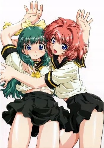 Plakat Anime Manga Onegai Twins ot_016 A3 (custom)