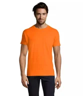 Koszulki męskie - T-shirt Koszulka Męska WYSOKA JAKOŚĆ Sol's REGENT 11380 Orange XS - miniaturka - grafika 1