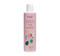 Kosmetyki do kąpieli - Hagi Hagi Naturalny Żel Do Mycia Wakacje Na Bali Delikatnie oczyszcza ciało, a dodany prebiotyk inulina, odbuduje i wzmocni barierę obronną skóry 300ml - miniaturka - grafika 1