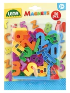 Zabawki kreatywne - LENA Magnesowe cyfry - 3+ - miniaturka - grafika 1
