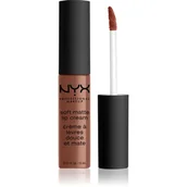 Szminki - NYX Professional Makeup Professional Makeup - SOFT MATTE LIP CREAM - Kremowa pomadka do ust w płynie - 60 - Leon NYXMCLE - miniaturka - grafika 1