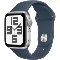 Smartwatch - Apple Watch SE 2-gen GPS 40mm S/M Niebieski - miniaturka - grafika 1
