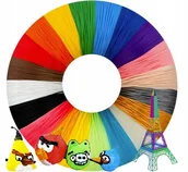 Filamenty i akcesoria do drukarek 3D - WKŁADY DŁUGOPISU 3D 100M PLA FILAMENT Kolory 1,75 - miniaturka - grafika 1