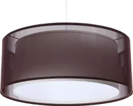 Lampy sufitowe - Lampa wisząca Lumes Brązowa elegancka lampa wisząca nad stół - S436-Estera - miniaturka - grafika 1