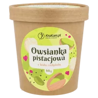 Płatki śniadaniowe i musli - Owsianka pistacjowa z białą czekoladą 66g - miniaturka - grafika 1