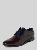 Półbuty męskie - Buty derby skórzane z detalem z logo model ‘Gapo’ - miniaturka - grafika 1