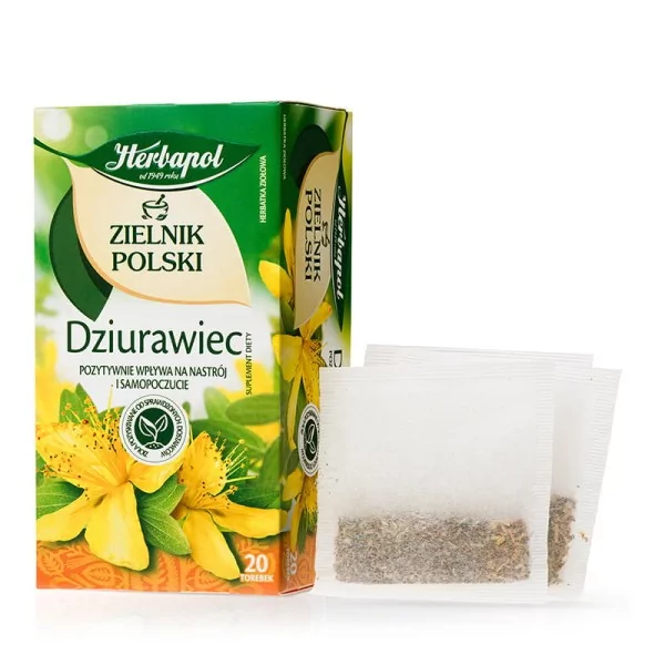 Herbapol Herbapol Zielnik Polski Dziurawiec Herbatka ziołowa Suplement diety 30 g (20 x 1,5 g)