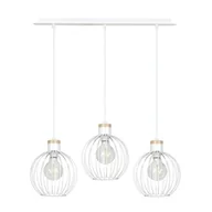 Lampy sufitowe - Emibig Barbado lampa wisząca 3-punktowa biała 755/3 755/3 - miniaturka - grafika 1