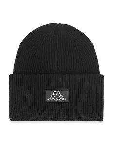 Kappa Czapka KAP-U3-001-AW24 Czarny - Czapki damskie - miniaturka - grafika 1