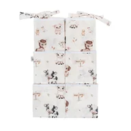 Organizery na łóżeczko - Organizer-przybornik na łóżeczko z kieszeniami Farma - miniaturka - grafika 1