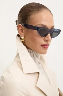 Burberry okulary przeciwsłoneczne damskie kolor niebieski 0BE4425U - Okulary przeciwsłoneczne - miniaturka - grafika 1