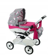 Domki dla lalek - Wózek dla lalek Lily Classic lc-24 - miniaturka - grafika 1