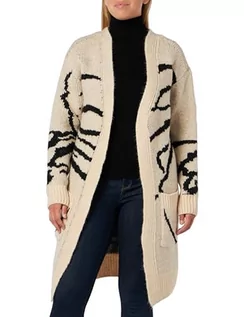 Swetry damskie - Noppies Damski kardigan Gilroy z długim rękawem, Whitecap Gray - N126, 40 - grafika 1