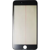 Części serwisowe do telefonów - Szyba + OCA + Polaryzator do iPhone 7, czarna - miniaturka - grafika 1