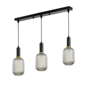 Lampy sufitowe - POTRÓJNA LAMPA WISZĄCA LOFT DYMIONA RICO W3-PRO - miniaturka - grafika 1