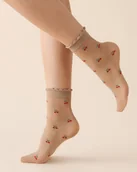 Skarpetki damskie - Skarpetki Very Cherry - miniaturka - grafika 1