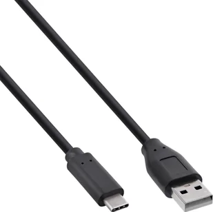 Kabel USB InLine USB-C - USB-A 5 m Czarny (35735) - Kable USB - miniaturka - grafika 1