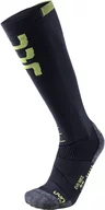 Skarpety termoaktywne - UYN Evo Race Skarpety narciarskie Mężczyźni, anthracite/green lime EU 39/41 2020 Skarpetki narciarskie S100034-G729-39/41 - miniaturka - grafika 1