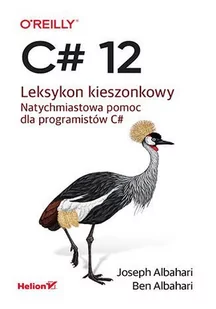 C# 12. Leksykon kieszonkowy - E-booki - informatyka - miniaturka - grafika 1