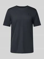 Koszulki męskie - T-shirt z nadrukiem z logo - miniaturka - grafika 1