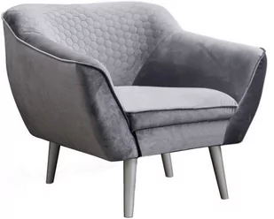Fotel tapicerowany Cindy Decor w stylu skandynawskim - Fotele - miniaturka - grafika 1
