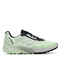 Buty trekkingowe męskie - Buty do biegania adidas Terrex Agravic Flow 2.0 Trail Running IG8019 Zielony - miniaturka - grafika 1