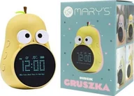 Wyposażenie pokoiku dziecięcego - Budzik gruszka żółta - miniaturka - grafika 1