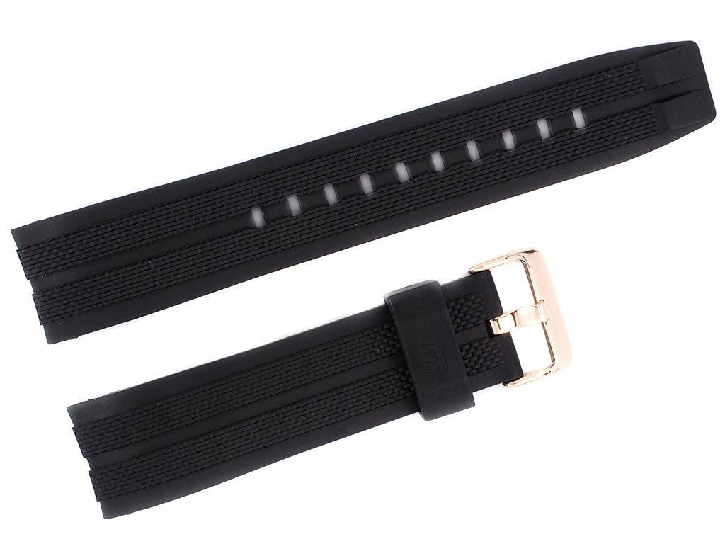 Pasek Casio EQS-900PB EQS-900 czarny gumowy