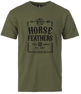 Koszulki męskie - t-shirt HORSEFEATHERS JACK T-SHIRT Loden Green - miniaturka - grafika 1