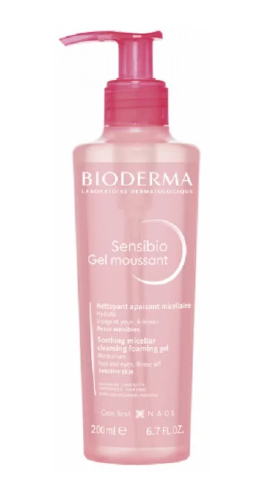 Bioderma Sensibio Gel Moussant Żel do mycia twarzy 200 ml