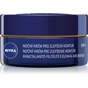 Kremy do twarzy - Nivea Anti Wrinkle + Contouring 65+ krem na noc 50 ml - miniaturka - grafika 1