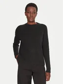 Swetry damskie - BOSS Sweter Febisan 50478315 Czarny Regular Fit - miniaturka - grafika 1