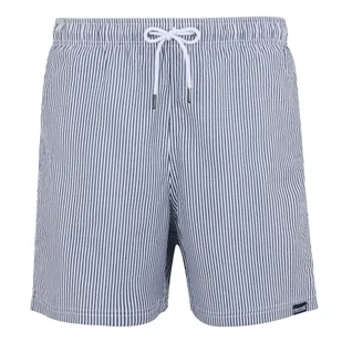 Męskie Spodenki Kąpielowe Loras Stripe Seersucker - Kąpielówki męskie - miniaturka - grafika 1