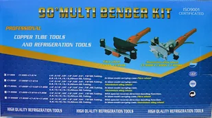 OPTIMA MOCNA GIĘTARKA DO RUR 7 GŁOWIC 6 - 22mm 90 STOPNI AC.135.136 - Akcesoria do wentylacji i klimatyzacji - miniaturka - grafika 1
