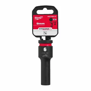 MILWAUKEE NASADKA UDAROWA 1/2"  9mm DŁUGA - Klucze i nasadki - miniaturka - grafika 1