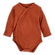 Body dla niemowląt - Nini Body niemowlęce z bawełny organicznej dla chłopca 0-3 miesiące, rozmiar 56 - miniaturka - grafika 1