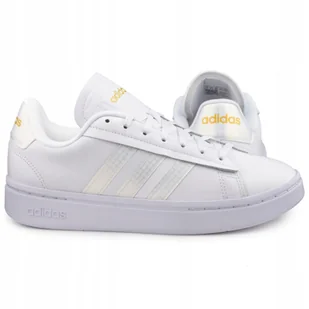 Buty damskie sportowe Adidas Grand Court Alpha HQ6600 Skóra - Buty sportowe damskie - miniaturka - grafika 1
