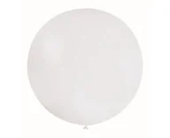 Kubki dla dzieci - Gemar Balon, 80 cm, biały, kula - miniaturka - grafika 1