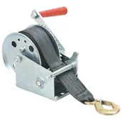 Wciągarki - Vidaxl ręczna z taśmą, 540 kg - miniaturka - grafika 1