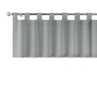 Zasłony - Dekoria Lambrekin na szelkach szary 130 × 40 cm Loneta 1356-133-24 - miniaturka - grafika 1