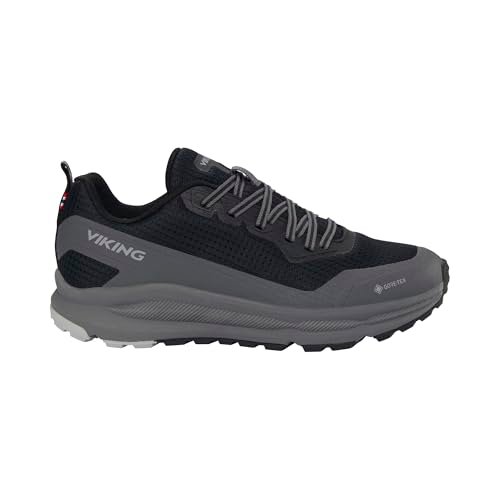 Viking Damskie buty trekkingowe Motion Low GTX W, Black Charcoal, 41 EU