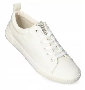 Big Star Półtrampki Damskie KK274049 - Moda i Komfort w Białym R38 - Trampki damskie - miniaturka - grafika 1
