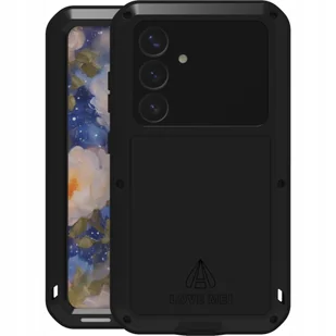 LOVE MEI Etui pancerne + szkło Powerful do Galaxy S25, czarne - Etui i futerały do telefonów - miniaturka - grafika 1